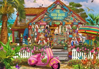 legpuzzel The Crab Shack Gifts - 1000 stukjes. van Bluebird Puzzle, editie Meerkleurig – doos 1 van 2