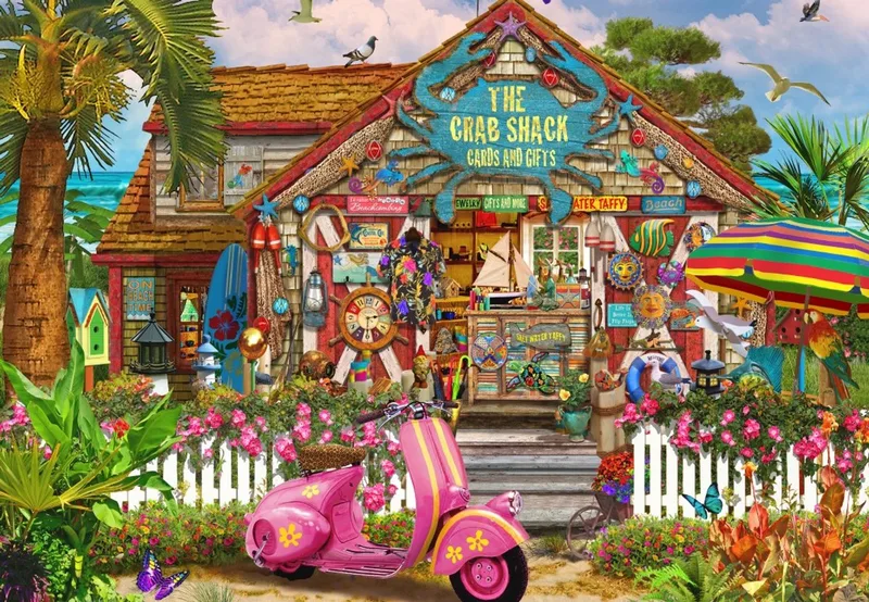 legpuzzel The Crab Shack Gifts - 1000 stukjes. from Bluebird Puzzle, Multicolour edition – box