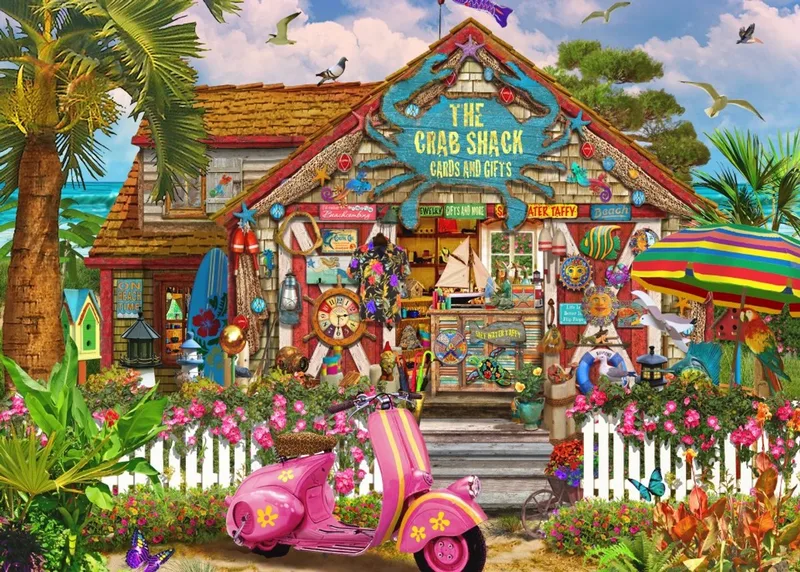 legpuzzel The Crab Shack Gifts - 500 stukjes - kleurrijk speelgoed. from Bluebird Puzzle, Multicolour edition – box