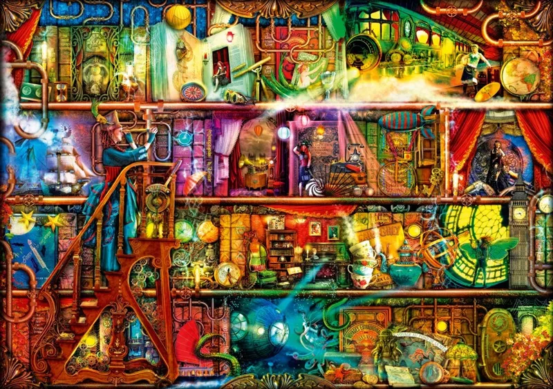 legpuzzel The Fantastic Voyage - 1000 stukjes. from Bluebird Puzzle, Multicolour edition – box