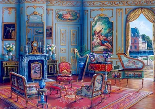 legpuzzel The Music Room - 1000 stukjes kunst. van Bluebird Puzzle, editie Meerkleurig – doos 1 van 2