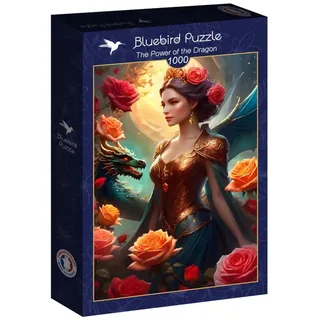 legpuzzel The Power of the Dragon - 1000 stukjes. van Bluebird Puzzle, editie Meerkleurig – doos 2 van 2