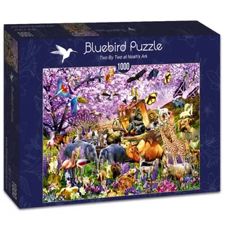legpuzzel Two By Two at Noah's Ark - 1000 stukjes. von Bluebird Puzzle, Ausgabe Mehrfarbig – Schachtel 2 von 2
