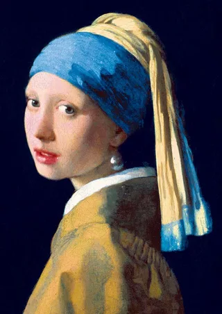 legpuzzel Vermeer Meisje met de parel 1000 stukjes kunst. de Bluebird Puzzle, édition Multicolore – boîte 1 sur 2