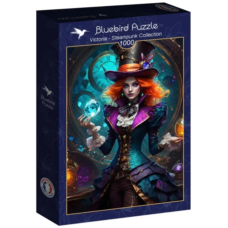 legpuzzel Victoria - Steampunk Collection - 1000 stukjes. van Bluebird Puzzle, editie Meerkleurig – doos 2 van 2