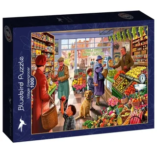 legpuzzel Village Greengrocer - 1000 stukjes. from Bluebird Puzzle, Multicolour edition – box 2 of 2