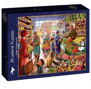 legpuzzel Village Greengrocer - 1000 stukjes. from Bluebird Puzzle, Multicolour edition – box 1 of 2