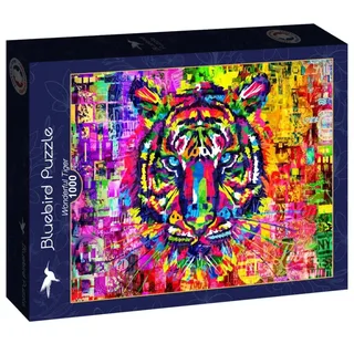legpuzzel Wonderful Tiger - 1000 stukjes puzzel. from Bluebird Puzzle, Multicolour edition – box 2 of 2