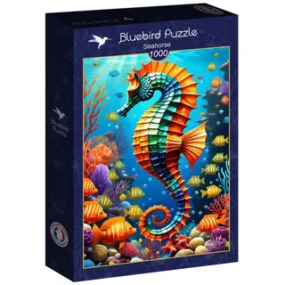 legpuzzel zeepaardje - 1000 stukjes kleurrijk. de Bluebird Puzzle, édition Multicolore – boîte 2 sur 2