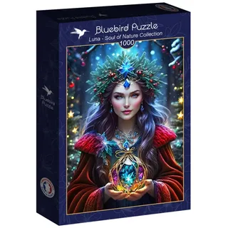 Luna legpuzzel - Soul of Nature Collection - 1000 stukjes. de Bluebird Puzzle, édition Multicolore – boîte 2 sur 2