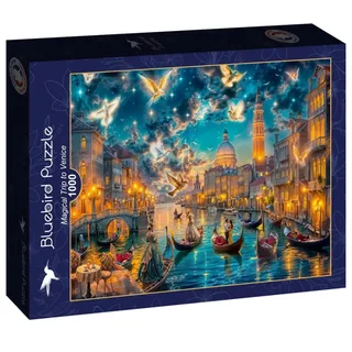 Magical Trip to Venice Puzzel 1000 Stukjes de Bluebird Puzzle, édition Marron – boîte 2 sur 2