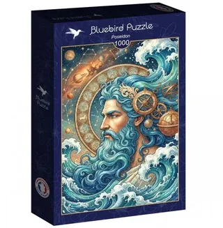 Poseidon Puzzel 1000 Stukjes van Bluebird Puzzle – doos 1 van 2