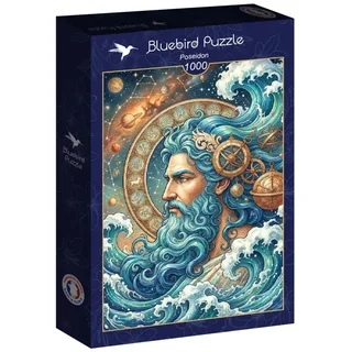Poseidon Puzzel 1000 Stukjes van Bluebird Puzzle – doos 2 van 2
