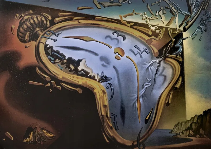 Puzzel 1000 Stukken: Salvador Dali 'Zachte Klok' from Bluebird Puzzle, Multicolour edition – box