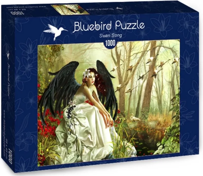 puzzel Swan Song - 1000 stukjes. van Bluebird Puzzle, editie Meerkleurig – doos