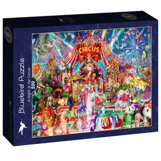 Puzzle A Night at the Circus - 500 à 999 pièces from Bluebird Puzzle – box 2 of 2