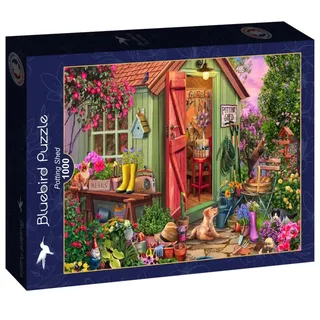 Puzzle Abri de Jardin - 1000 pièces van Bluebird Puzzle – doos 2 van 2