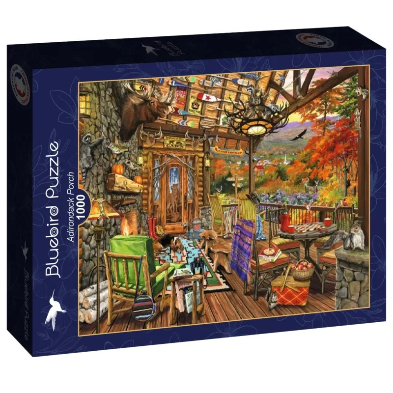 Puzzle Adirondack Porch - 1000 pièces from Bluebird Puzzle – box 2 of 2