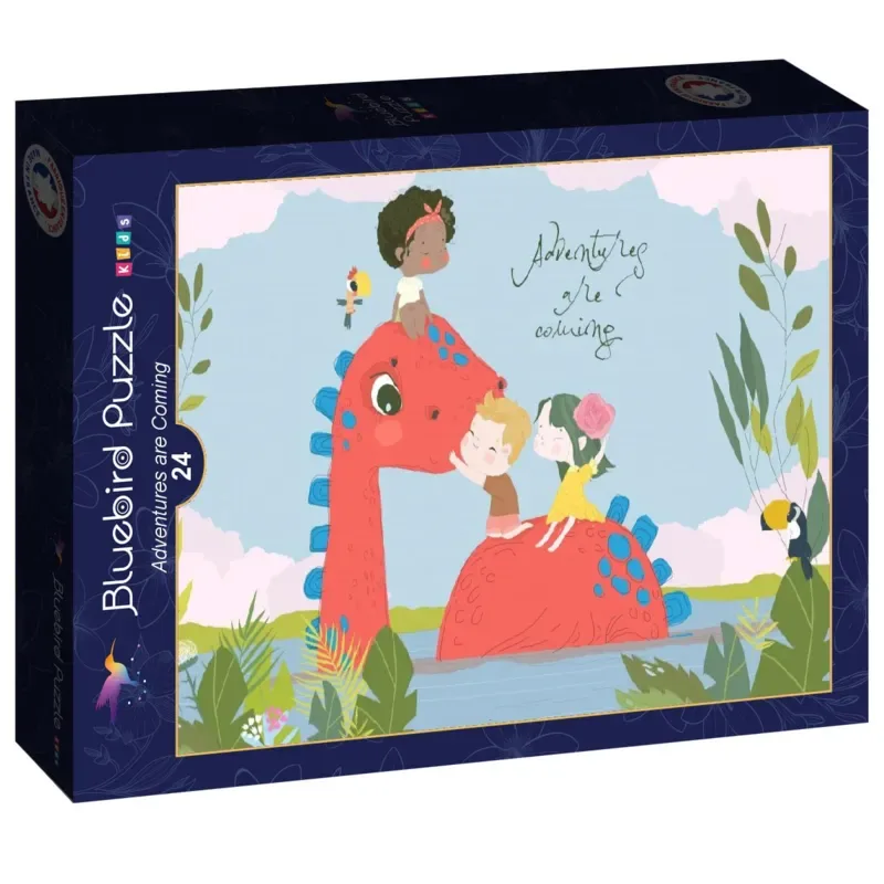 Puzzle Adventures are Coming - 10 à 25 pièces von Bluebird Puzzle – Schachtel 2 von 2