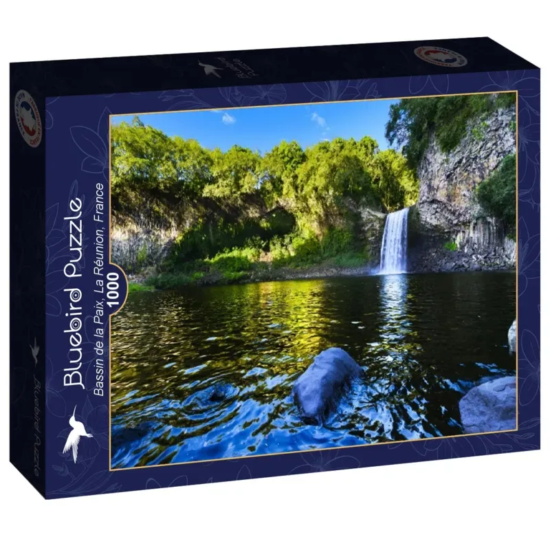 Puzzle Bassin de la Paix, La Réunion, France - 1000 pièces de Bluebird Puzzle – boîte 2 sur 2