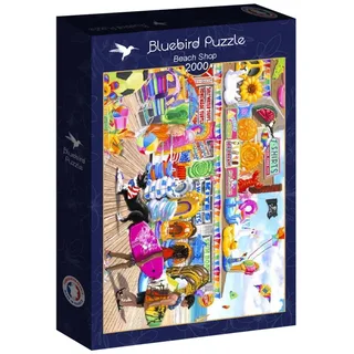 Puzzle Beach Shop - 2000 pièces de Bluebird Puzzle – boîte 2 sur 2