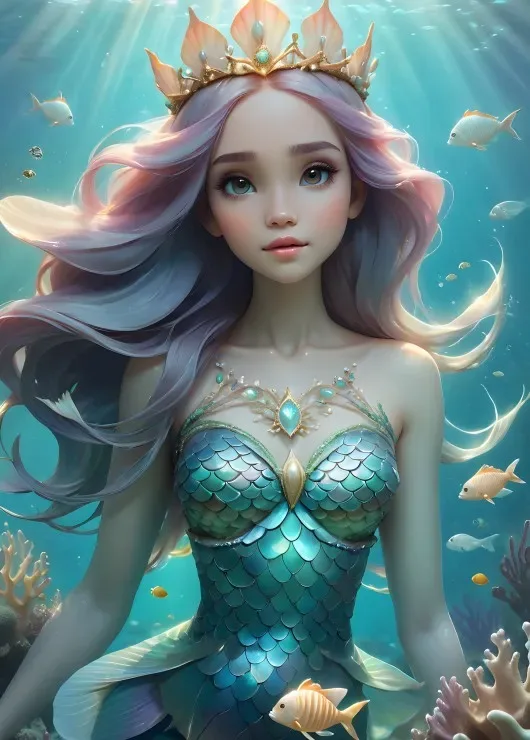 Puzzle Beautiful Mermaid - 200 à 499 pièces van Bluebird Puzzle – doos 1 van 2