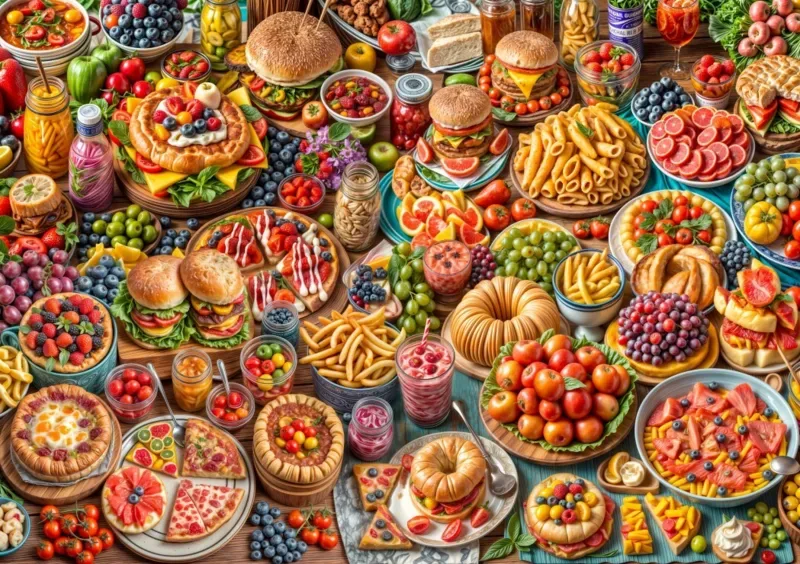 Puzzle Bon Appétit - 2000 pièces from Bluebird Puzzle – box