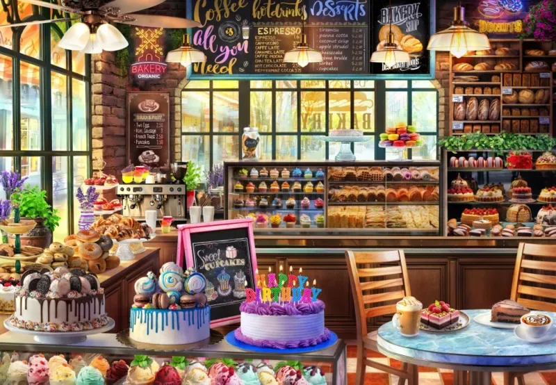Puzzle Boulangerie - 1000 pièces de Bluebird Puzzle – boîte