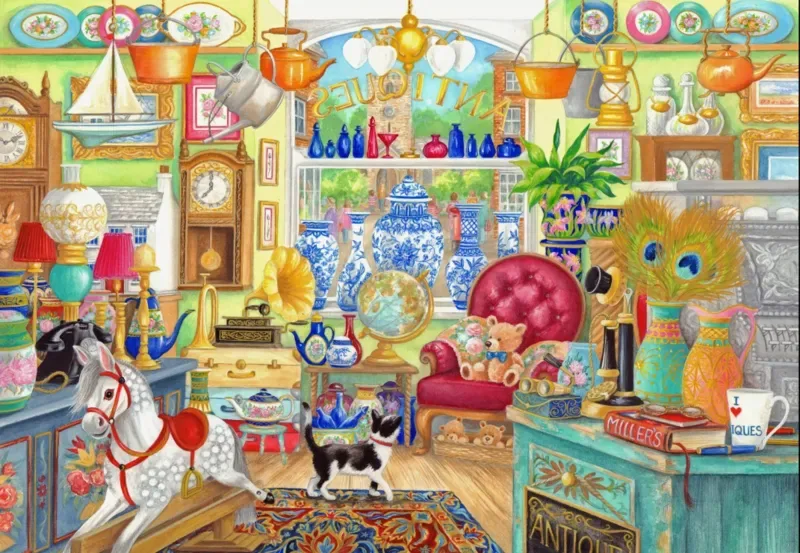 Puzzle Boutique d'Antiquités de Bluebird Puzzle – boîte