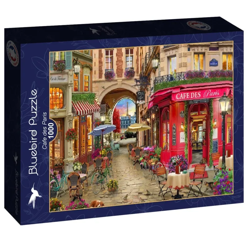 Puzzle Cafe des Paris - 1000 pièces from Bluebird Puzzle – box 2 of 2