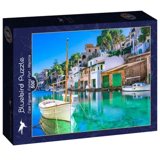 Puzzle Cala Figuera, Port de Pêche - Majorque - 500 à 999 pièces van Bluebird Puzzle – doos 2 van 2