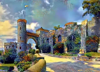 Puzzle Castillo de Santa Cecilia, Guanajuato, Mexico - 1000 pièces de Bluebird Puzzle – boîte 1 sur 2