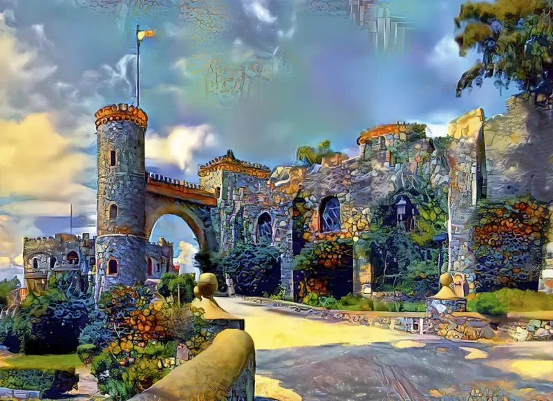 Puzzle Castillo de Santa Cecilia, Guanajuato, Mexico - 1000 pièces de Bluebird Puzzle – boîte 1 sur 2
