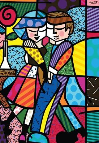 Puzzle Cheek to Cheek - 1000 pièces de Bluebird Puzzle – boîte 1 sur 2