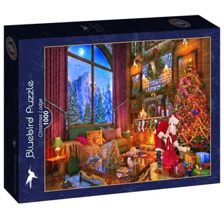 Puzzle Christmas Lodge - 1000 pièces from Bluebird Puzzle – box 2 of 2