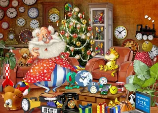 Puzzle Christmas Time! - 26 à 50 pièces van Bluebird Puzzle – doos 1 van 2
