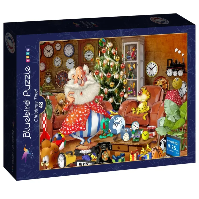 Puzzle Christmas Time! - 26 à 50 pièces van Bluebird Puzzle – doos 2 van 2