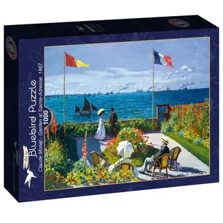 Puzzle Claude Monet - Garden at Sainte-Adresse, 1867 - 1000 pièces de Bluebird Puzzle – boîte 2 sur 2