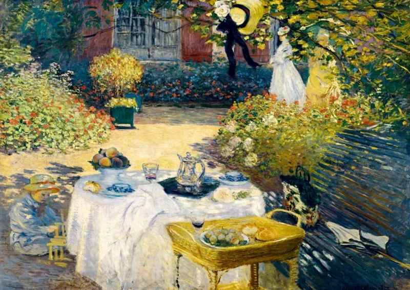 Puzzle Claude Monet - The Lunch, 1873 - 2000 pièces de Bluebird Puzzle – boîte