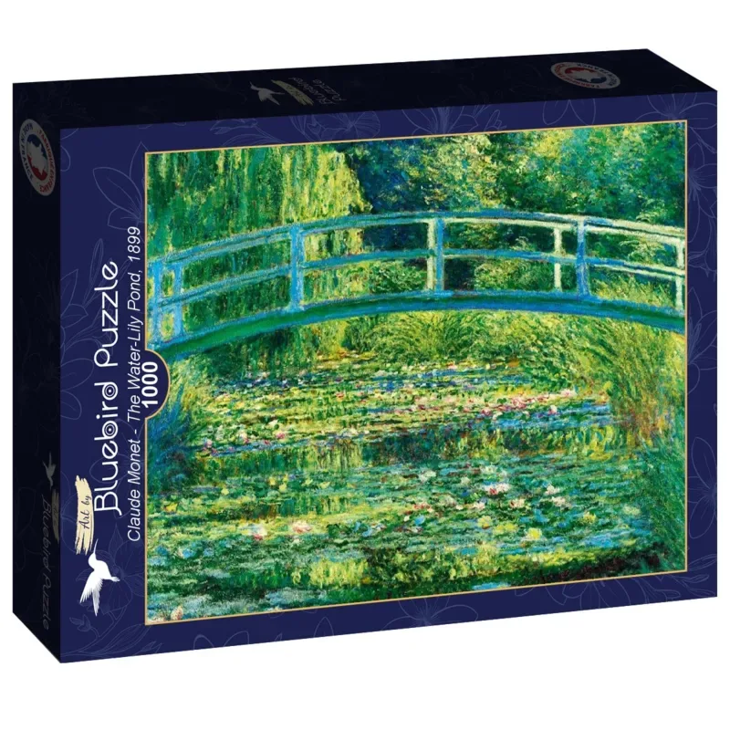Puzzle Claude Monet - The Water-Lily Pond, 1899 - 1000 pièces van Bluebird Puzzle – doos 2 van 2