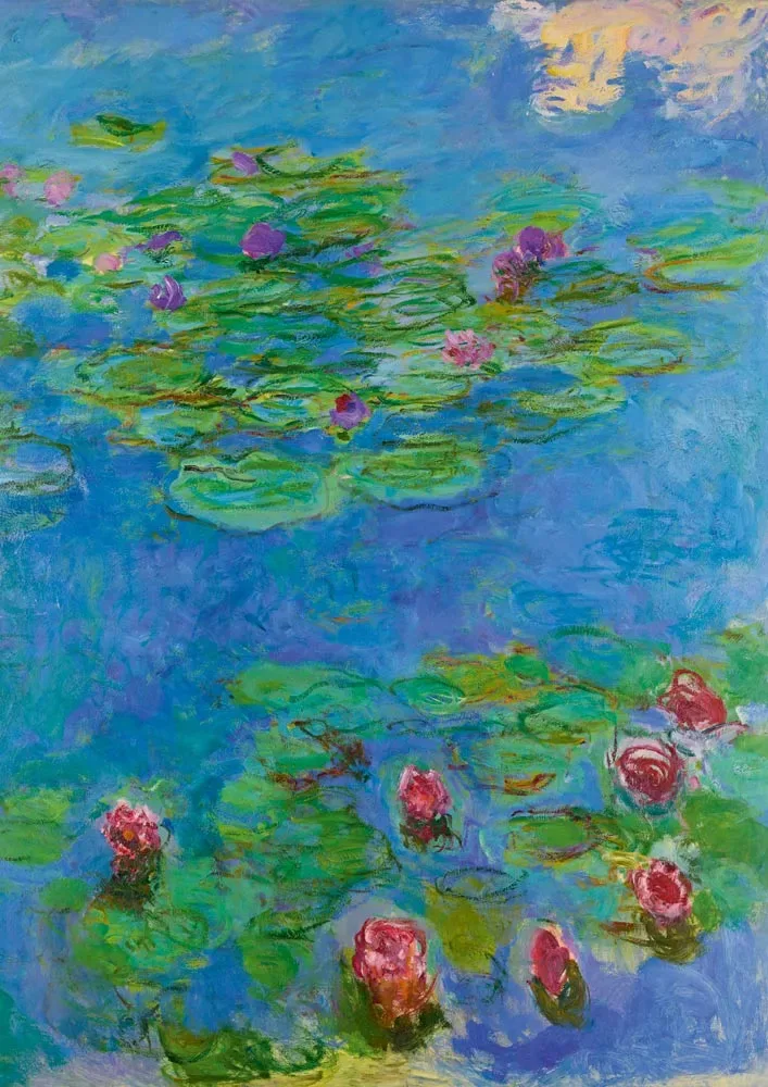 Puzzle Claude Monet - Water Lilies, 1917 - 1000 pièces de Bluebird Puzzle – boîte
