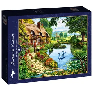Puzzle Cottage by the Lake - 500 à 999 pièces de Bluebird Puzzle – boîte 2 sur 2