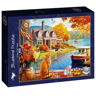 Puzzle Crisp Fall View - 500 à 999 pièces de Bluebird Puzzle – boîte 2 sur 2