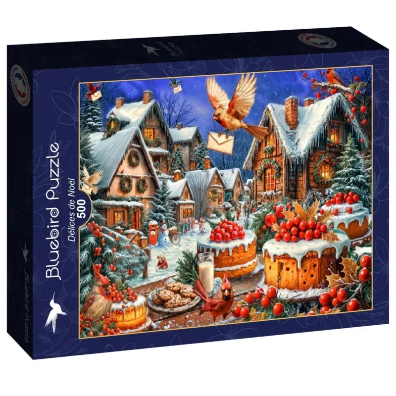 Puzzle Délices de Noël - 500 à 999 pièces de Bluebird Puzzle – boîte 2 sur 2