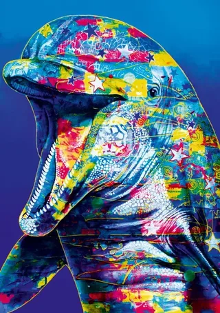 Puzzle Dolphin - 1000 pièces von Bluebird Puzzle – Schachtel 1 von 2