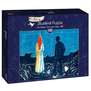 Puzzle Edvard Munch - Two People: The Lonely Ones, 1899 - 1000 pièces de Bluebird Puzzle – boîte 2 sur 2