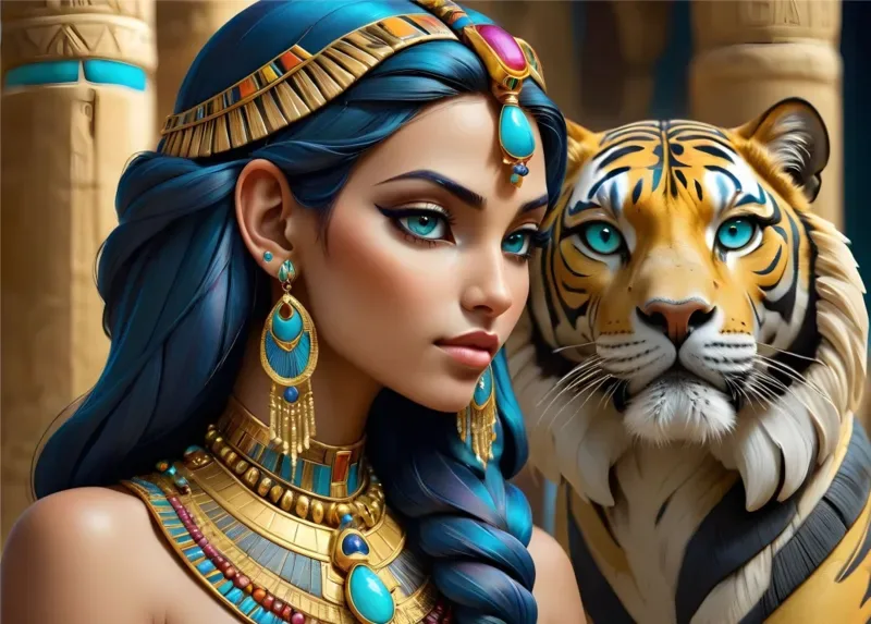 Puzzle Egyptian Friendship - 200 à 499 pièces de Bluebird Puzzle – boîte