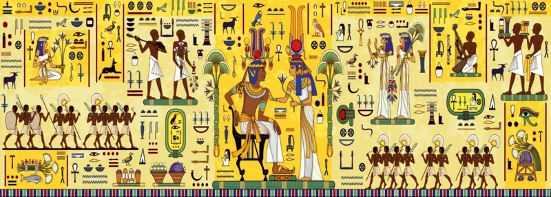 Puzzle Egyptian Hieroglyph - 1000 pièces de Bluebird Puzzle – boîte