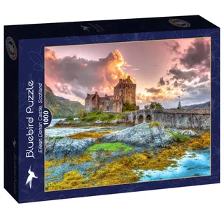Puzzle Eilean Donan Castle, Scotland - 1000 pièces from Bluebird Puzzle – box 2 of 2