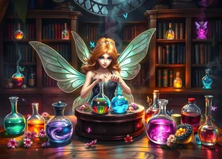 Puzzle Élixirs et Enchantements - 500 à 999 pièces from Bluebird Puzzle – box 1 of 2